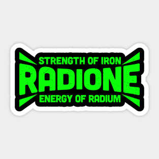 RADIONE - Energy of Radium! Sticker